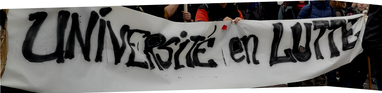 Appel de l'intersyndicale de l'Enseignement supérieur et de la Recherche